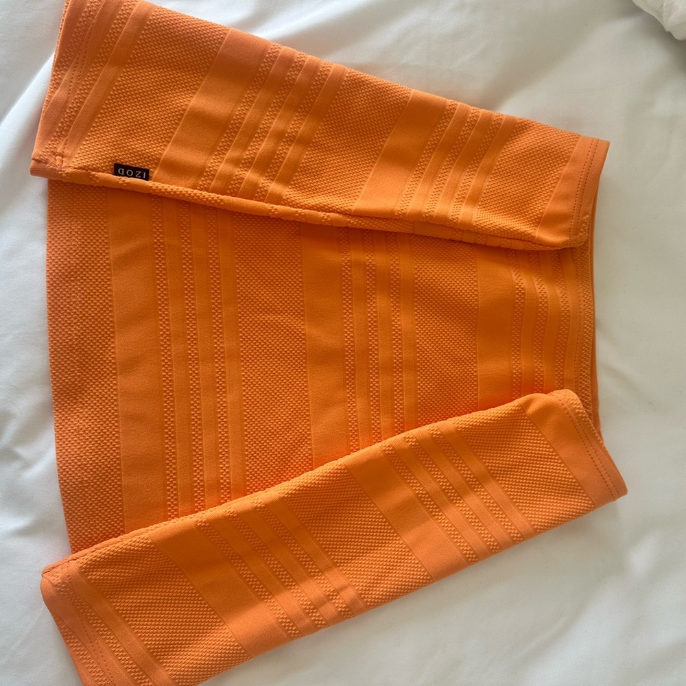 Izod Orange Swim Coverup Skirt